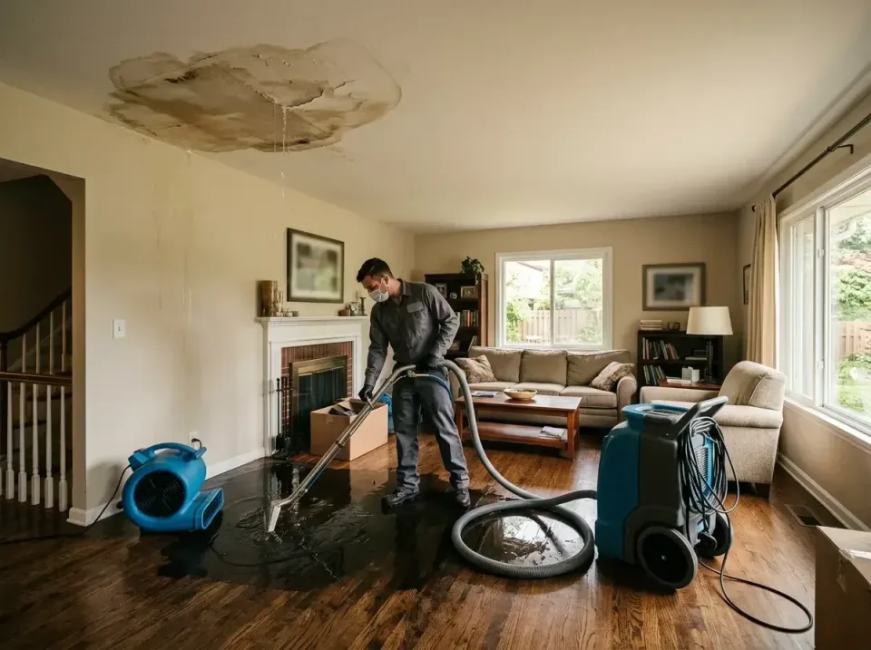 attic-pipe-burst-ceiling-drip-008 — frequently asked questions, Water Damage Restoration & Carpet Care in Elida, OH